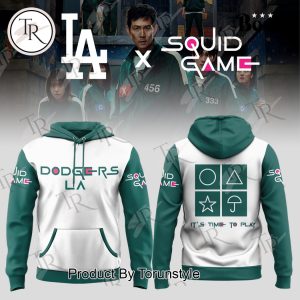 Los Angeles Dodgers X Squid Game 2025 It’s Time To Play Limited Edition Hoodie