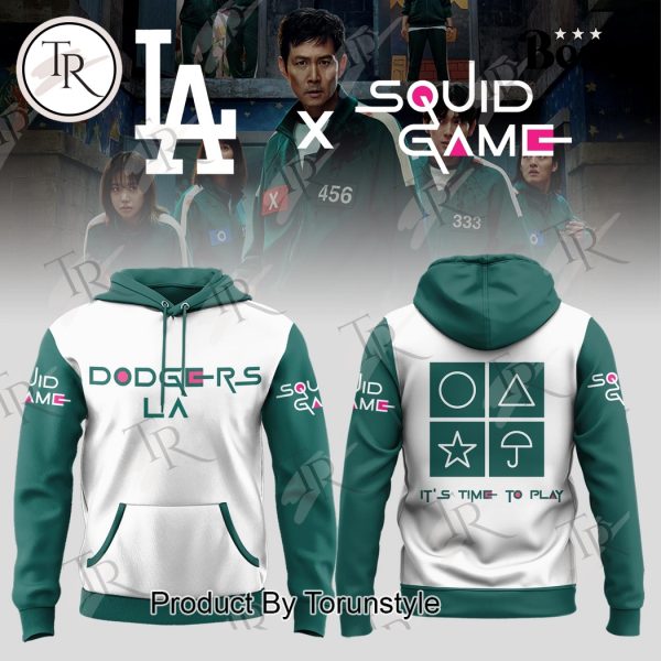 Los Angeles Dodgers X Squid Game 2025 It’s Time To Play Limited Edition Hoodie