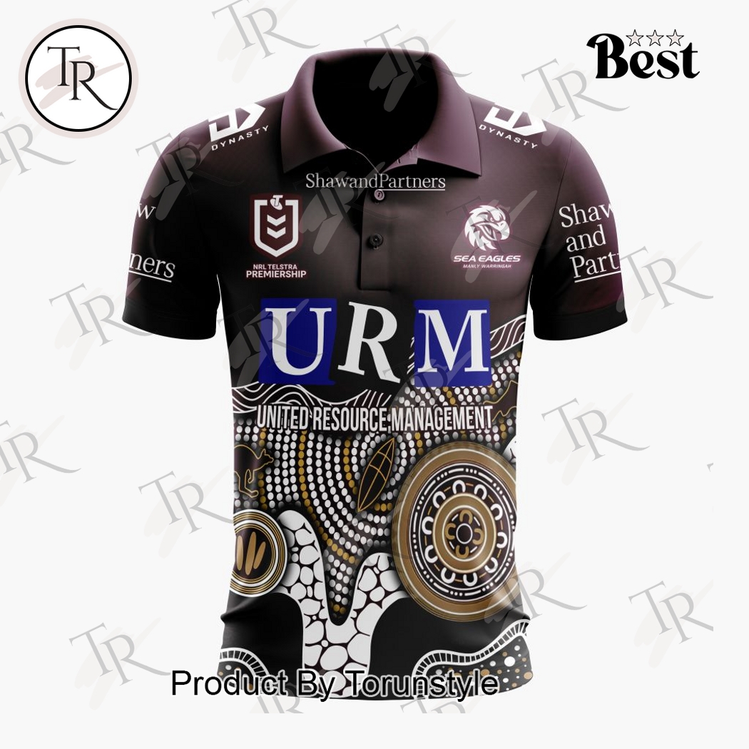 Manly Warringah Sea Eagles 2025 United Resource Management Custom Name New Design Polo Shirt Manly Warringah Sea Eagles 2025 United Resource Management Custom Name New Design Polo Shirt