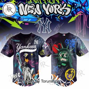 New York Yankees X Graffiti New York City 2025 Limited Edition Baseball Jersey