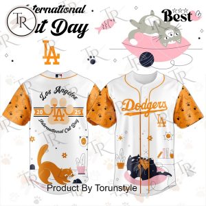 Los Angeles Dodgers X 2025 International Cat Day Limited Edition Baseball Jersey