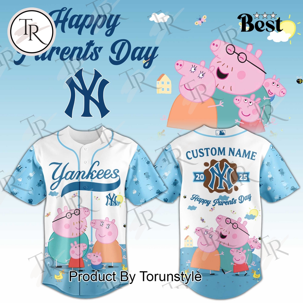 New York Yankees X Happy Parents Day 2025 Limited Edition Baseball Jersey New York Yankees X Happy Parents Day 2025 Limited Edition Baseball Jersey