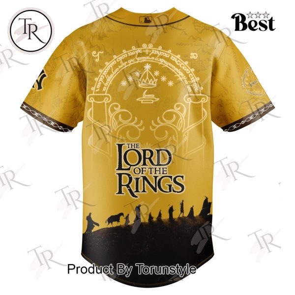 2025 The Lord Of The Rings X New York Yankees Limited Edition Baseball Jersey
