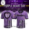Seattle Seahawks X National Purple Heart Day 2025 Limited Edition Football Jersey