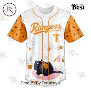 Texas Rangers X 2025 International Cat Day Limited Edition Baseball Jersey