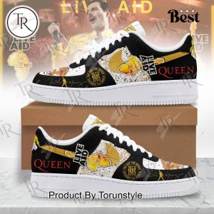 Queen Live Aid 2025 Limited Edition Air Force 1 Sneakers