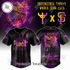 Texas Rangers X Judas Priest Invincible Shield World Tour 2025 Baseball Jersey