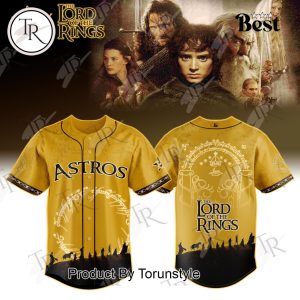 2025 The Lord Of The Rings X Houston Astros Limited Edition Baseball Jersey