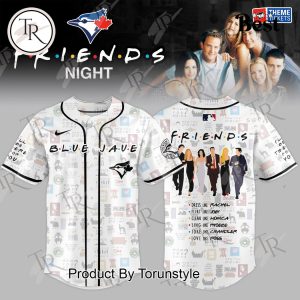 Toronto Blue Jays X F.R.I.E.N.D.S Night 2025 Limited Edition Baseball Jersey