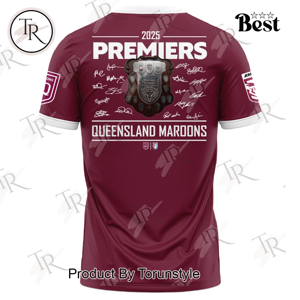 State Of Origin Premiers Queensland Maroons 2025 Limited Edition Hoodie State Of Origin Premiers Queensland Maroons 2025 Limited Edition Hoodie
