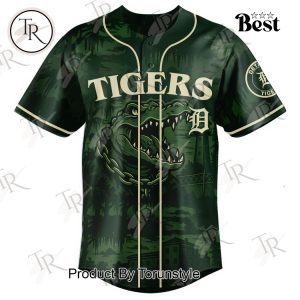 Detroit Tigers X Big Cypress Alligator Alcatraz 2025 Limited Edition Baseball Jersey
