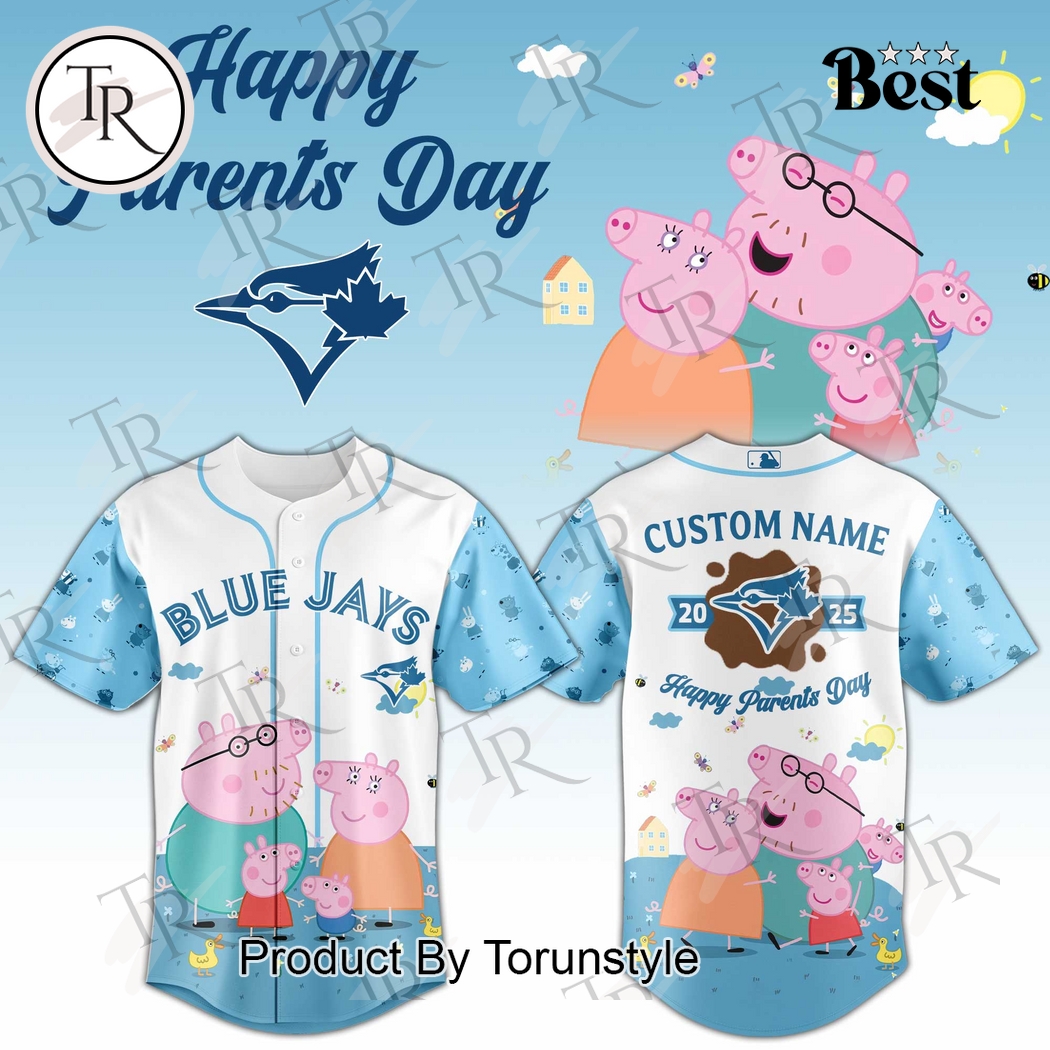 Toronto Blue Jays X Happy Parents Day 2025 Limited Edition Baseball Jersey Toronto Blue Jays X Happy Parents Day 2025 Limited Edition Baseball Jersey