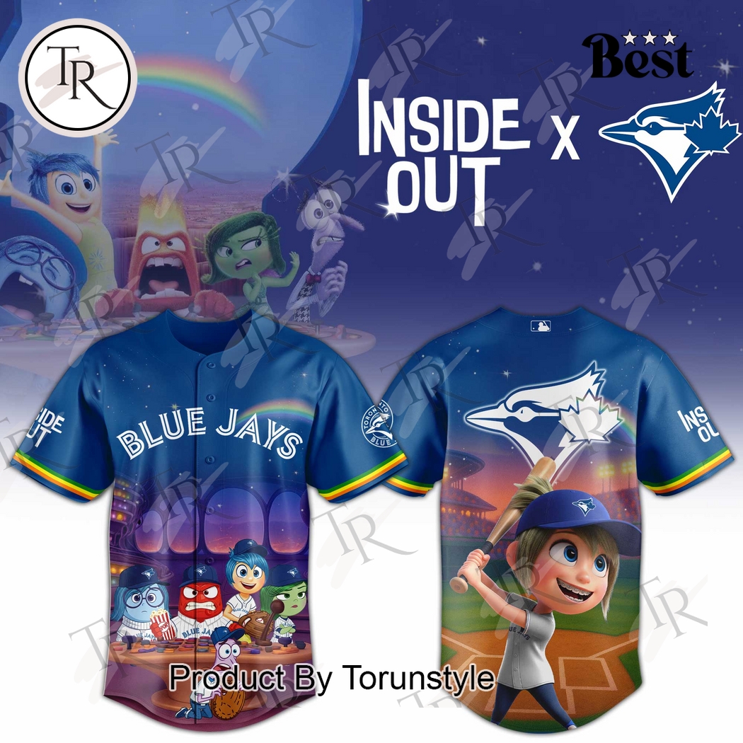 Toronto Blue Jays X Inside Out 2025 Edition Baseball Jersey