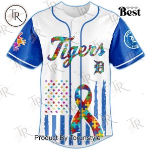 Detroit Tigers X Autism Awareness Month Accept-Understand-Love 2025 Limited Edition Baseball Jersey