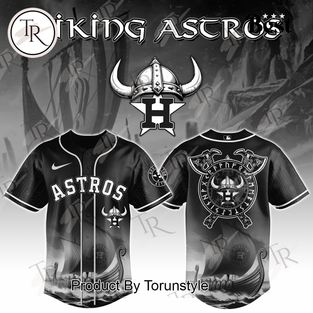 Viking X Houston Astros 2025 Edition Baseball Jersey