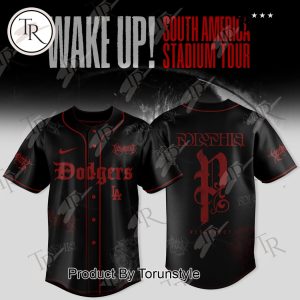 Los Angeles Dodgers X Wake Up! South America Stadium Tour 2025 Limited Edition Baseball Jersey
