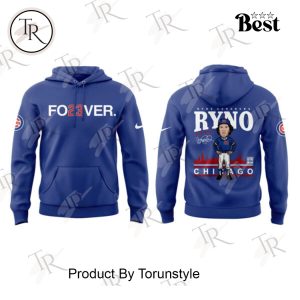 Chicago Cubs X Ryne Sandberg Fo23ver Navy Hoodie