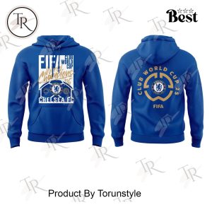 FIFA Club World Cup Champions 25 Chelsea F.C Special Edition Hoodie