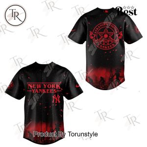 Stranger Things x New York Yankees 2025 Limited Edition Baseball Jersey