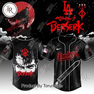 Los Angeles Dodgers x Guts Berserk Limited Edition 2025 Baseball Jersey