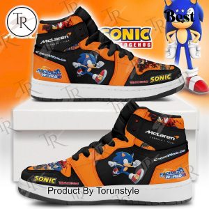 Sonic Racing Around The World Limited Edition Air Jordan 1 Hightop