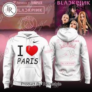 Paris Saint-Germain X BLACKPINK Special Edition White 2025 Hoodie Paris Saint-Germain X BLACKPINK Special Edition White 2025 Hoodie