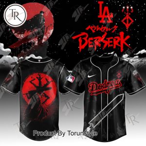 Los Angeles Dodgers x Berserk Limited Edition Guts 2025 Baseball Jersey
