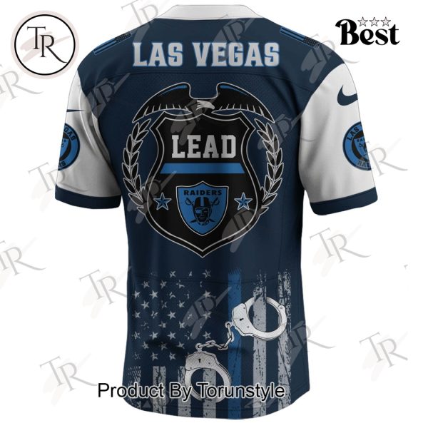 Las Vegas Raiders  Law Enforcement Appreciation 2025 Limited Edition Football Jersey