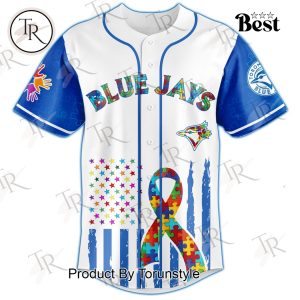 Toronto Blue Jays X Autism Awareness Month 2025 Limited Edition Baseball Jersey