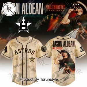Houston Astros X Jason Aldean Limited Edition 2025 Baseball Jersey Houston Astros X Jason Aldean Limited Edition 2025 Baseball Jersey