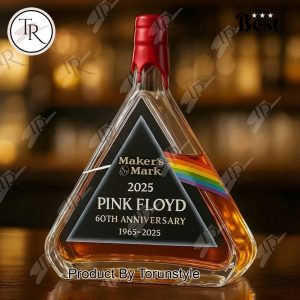 Pink Floyd 60th Anniversary 1965-2025 Limited Edition Whiskey Bottle