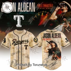 Texas Rangers X Jason Aldean Limited Edition 2025 Baseball Jersey Texas Rangers X Jason Aldean Limited Edition 2025 Baseball Jersey