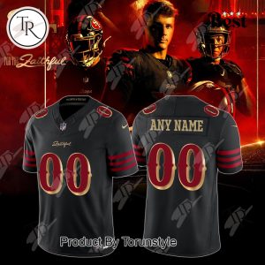 San Francisco 49ers For The Faithful Custom Name And Number Limited Edition Football Jersey