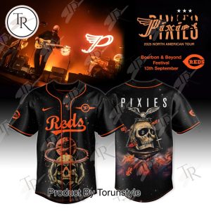 Cincinnati Reds X PIXIES Tour 2025 North American Baseball Jersey