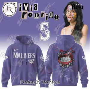 Seattle Mariners X Olivia Rodrigo Special Edition GUTS World Tour 2025 Hoodie