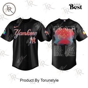 New York Yankees X Imagine Dragons Loom World Tour 2025 Baseball Jersey