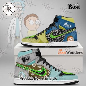 Rick and Morty Resger Limited Edition Air Jordan 1 Shoes