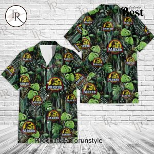 T-Rex Parked Disc Golf Limited Edition Hawaiian Shirt