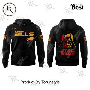 Buffalo Bills X Star Wars Special Edition 2025 Black Hoodie
