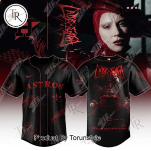 Houston Astros X Lady Gaga Limited Edition Baseball Jersey