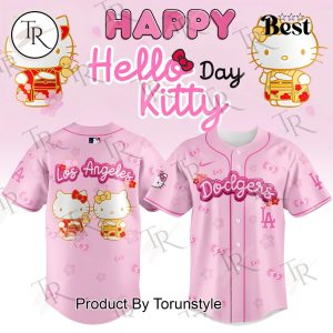 Los Angeles Dodgers X Hello Kitty 2025 Special Edition Baseball Jersey