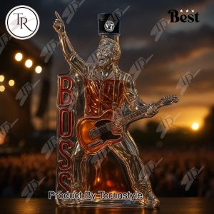 The Boss Bruce Springsteen 2025 Special Edition Whiskey Bottle