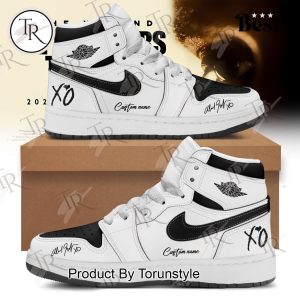 The Weeknd Tour 2025 After Hours Till Dawn Custom Name Air Jordan 1 Hightop Shoes