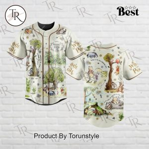 Winnie The Pooh Limited Edition Baseball Jersey