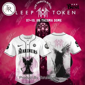 Seattle Mariners X Sleep Token Even in Arcadia Tour Limited Edition Baseball Jersey