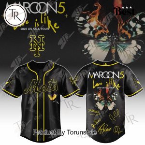 New York Mets X Maroon 5 Love Is Like Special Edition 2025 Baseball Jersey New York Mets X Maroon 5 Love Is Like Special Edition 2025 Baseball Jersey