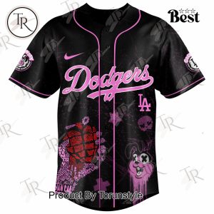 Los Angeles Dodgers X Green Day The Saviors Tour Special Edition Baseball Jersey