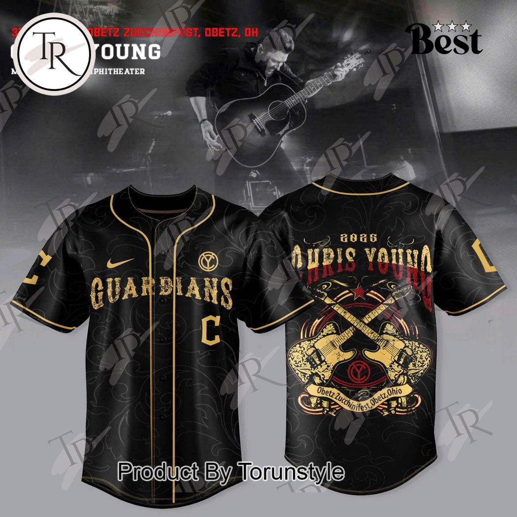 Cleveland Guardians X Chris Young Maine Saving Amphitheater 2025 Baseball Jersey Cleveland Guardians X Chris Young Maine Saving Amphitheater 2025 Baseball Jersey