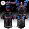 Cleveland Browns X MGK Limited Editions 2025 Pink Baseball Jersey Cleveland Browns X MGK Limited Editions 2025 Pink Baseball Jersey