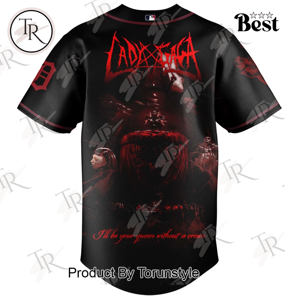 Detroit Tigers X Lady Gaga Limited Edition Baseball Jersey Detroit Tigers X Lady Gaga Limited Edition Baseball Jersey